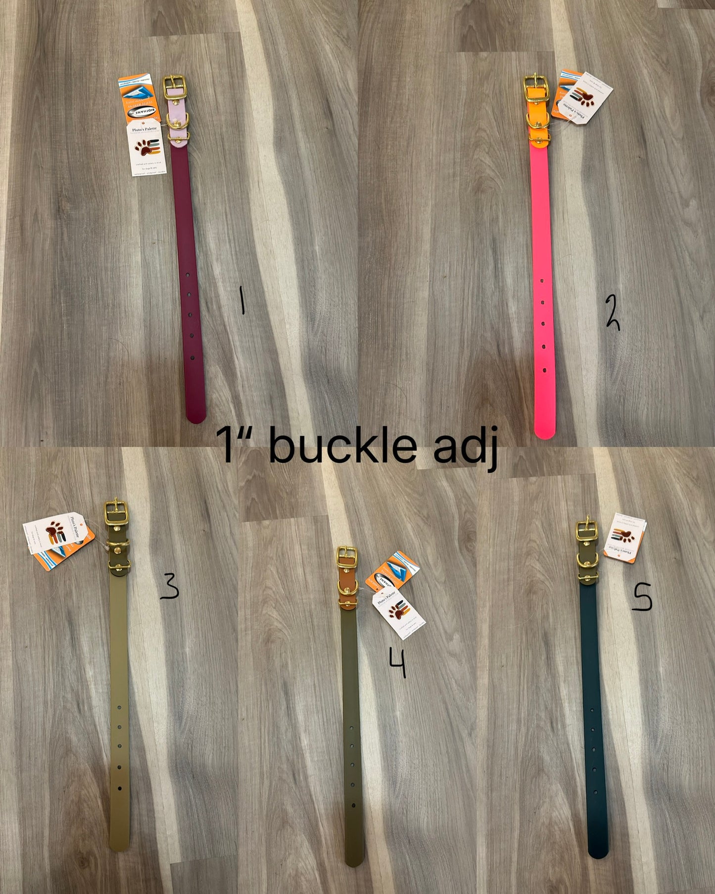 PREMADE – Collars (Buckle Adjustable)