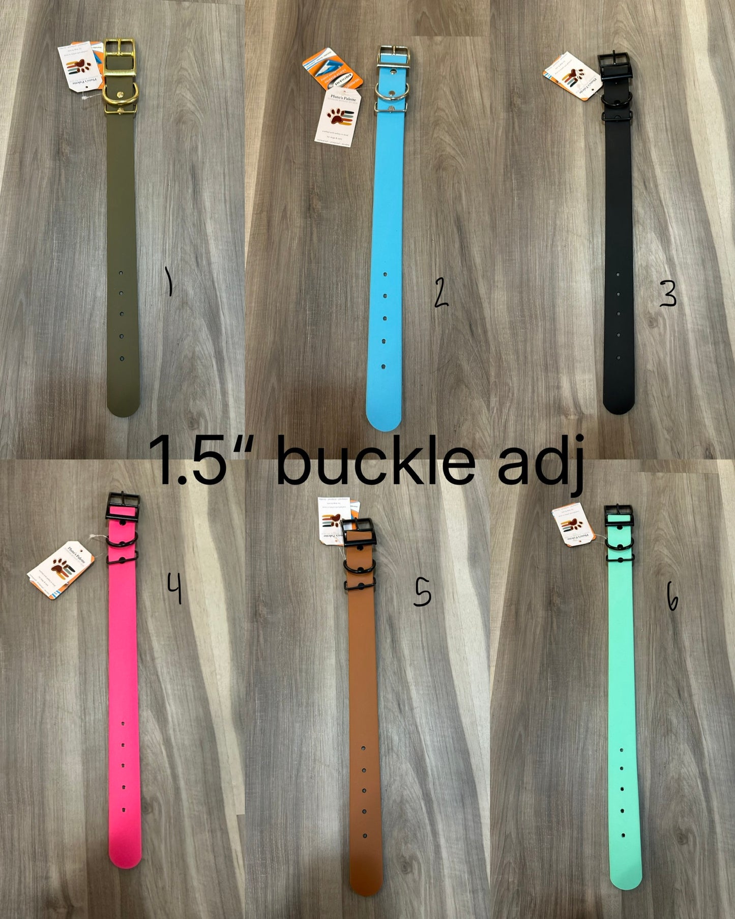 PREMADE – Collars (Buckle Adjustable)