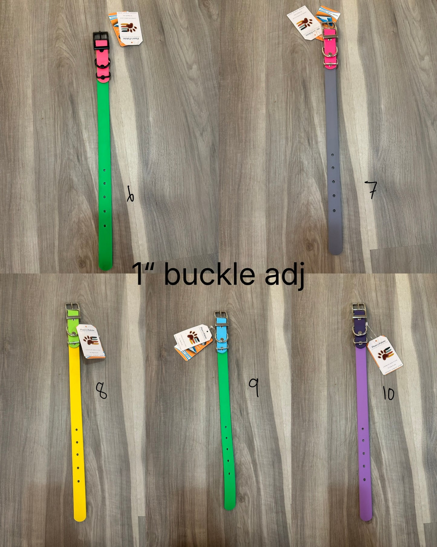 PREMADE – Collars (Buckle Adjustable)