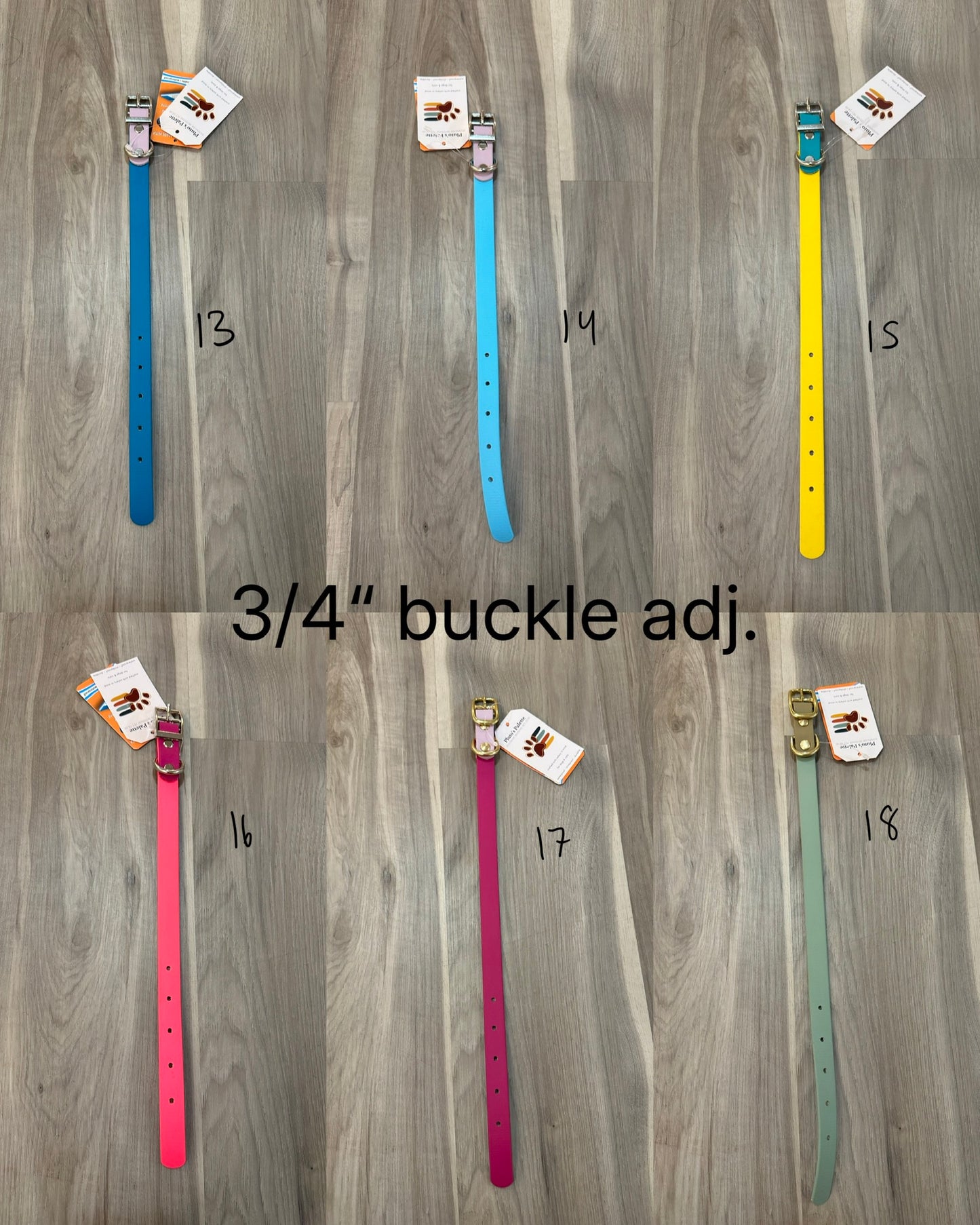 PREMADE – Collars (Buckle Adjustable)